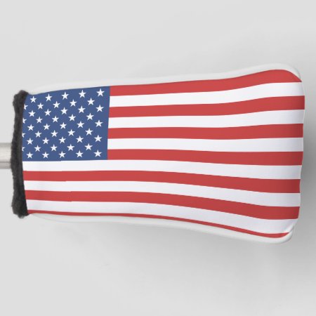 American Flag Putter Golf Head Cover