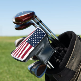 American Flag Putter Golf Head Cover