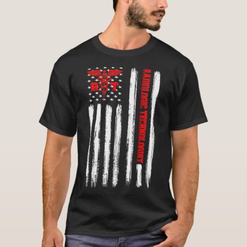 American Flag Radiologic Technologist Rad Tech Wee T_Shirt