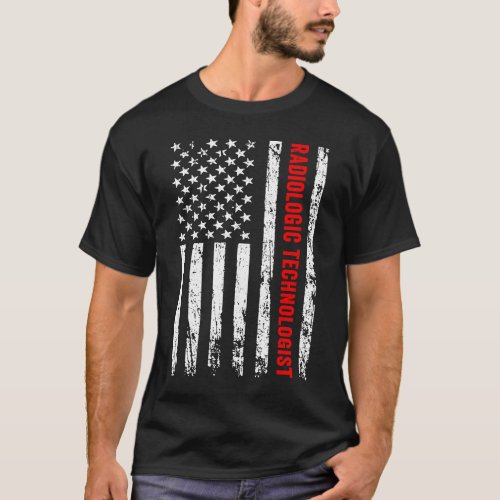 American Flag Radiologic Technologist Rad Tech Wee T_Shirt