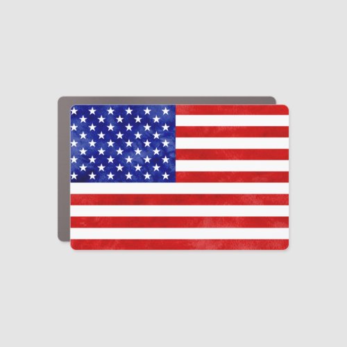 American Flag Red White Blue USA Freedom Car Magnet