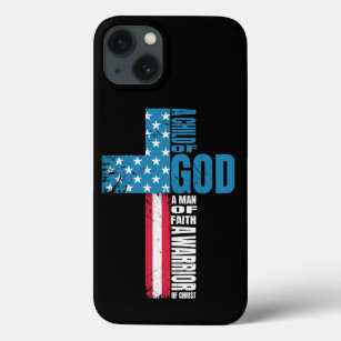 American Flag Religious Phone Case
