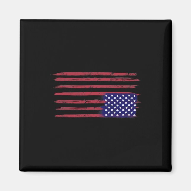 American Flag Resist Upside Down Usa  Magnet