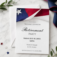 American Flag Retirement Party