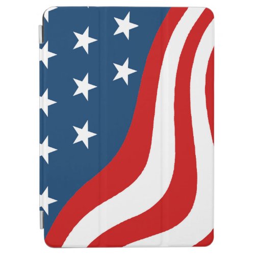 American Flag Retro Chic Style iPad Air Cover