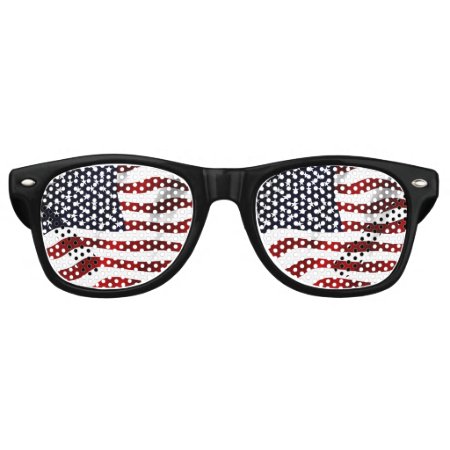 American Flag Retro Sunglasses