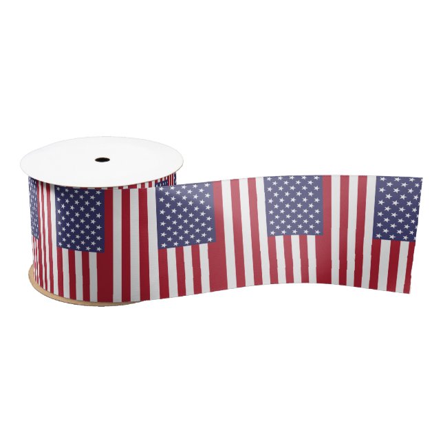 American Flag Ribbon (Spool)