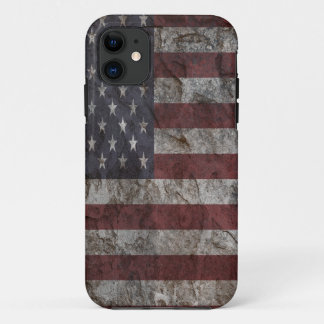American Flag rock Wall iPhone 5/5S Case