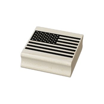 American Flag Rubber Stamp by NatureTales at Zazzle