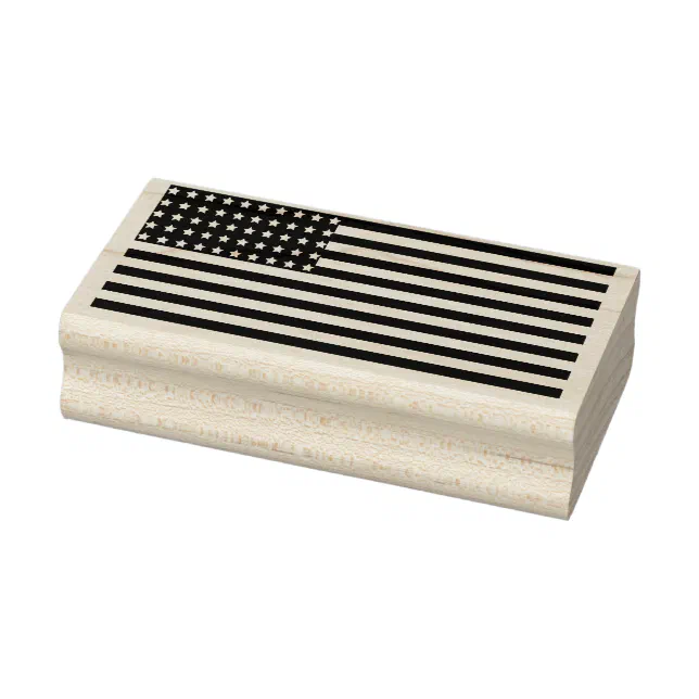 American Flag Rubber Stamp | Zazzle