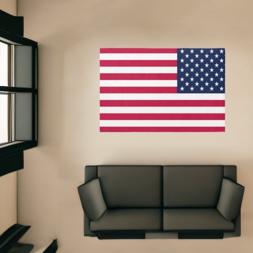 American Flag Rug