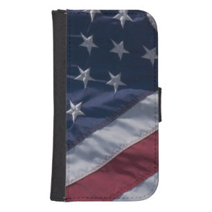 American flag. samsung s4 wallet case