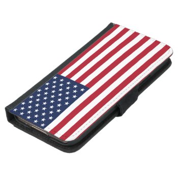 American Flag Samsung Galaxy S5 Wallet Case by JerryLambert at Zazzle