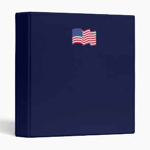 American Flag Scrapbook Binder