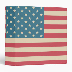 American Flag Scrapbook Binder