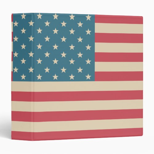 American Flag Scrapbook Binder