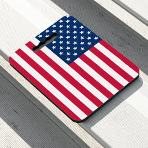 American Flag Seat Cushion USA