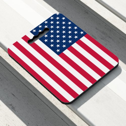 American Flag Seat Cushion USA