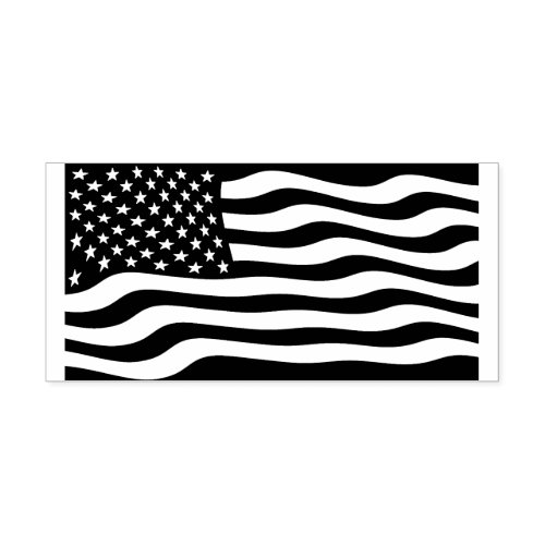 American Flag Self_inking Stamp