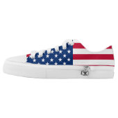 American Flag Shoes (Left Shoe Outside)