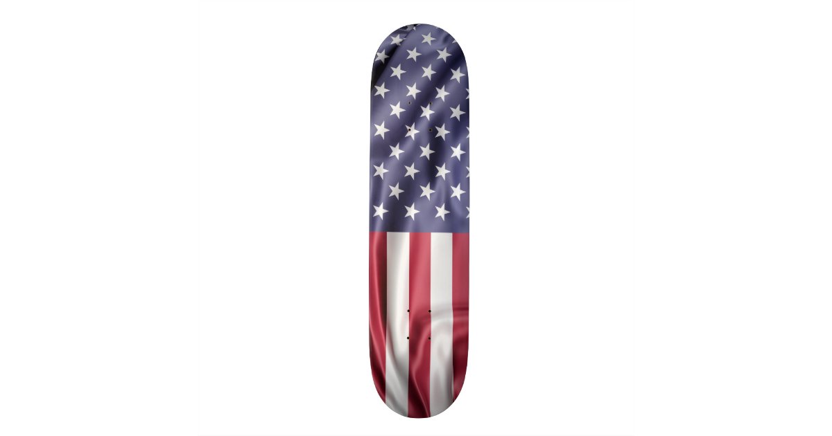 American Flag Skateboard | Zazzle.com