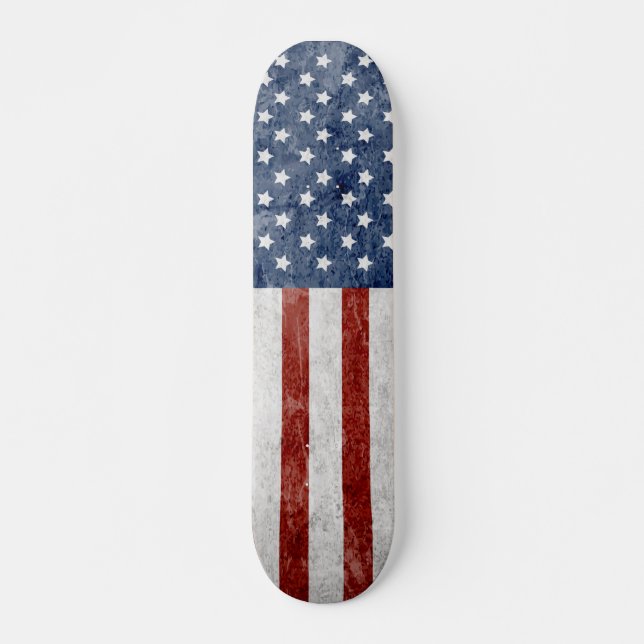 American flag skateboard (Front)