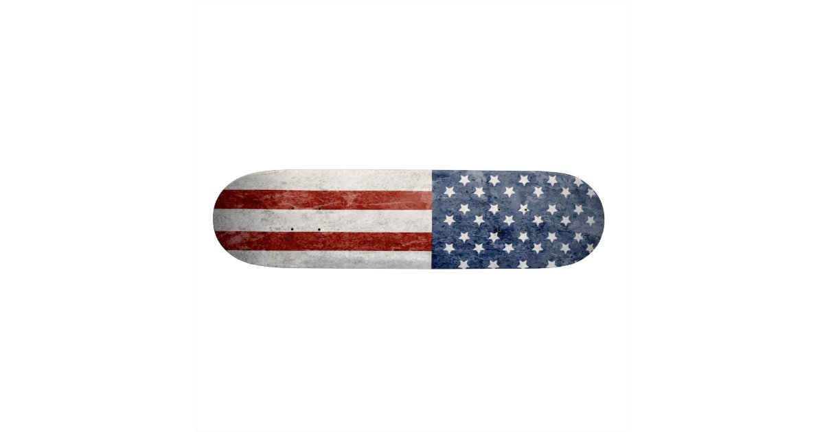 American flag skateboard | Zazzle.com