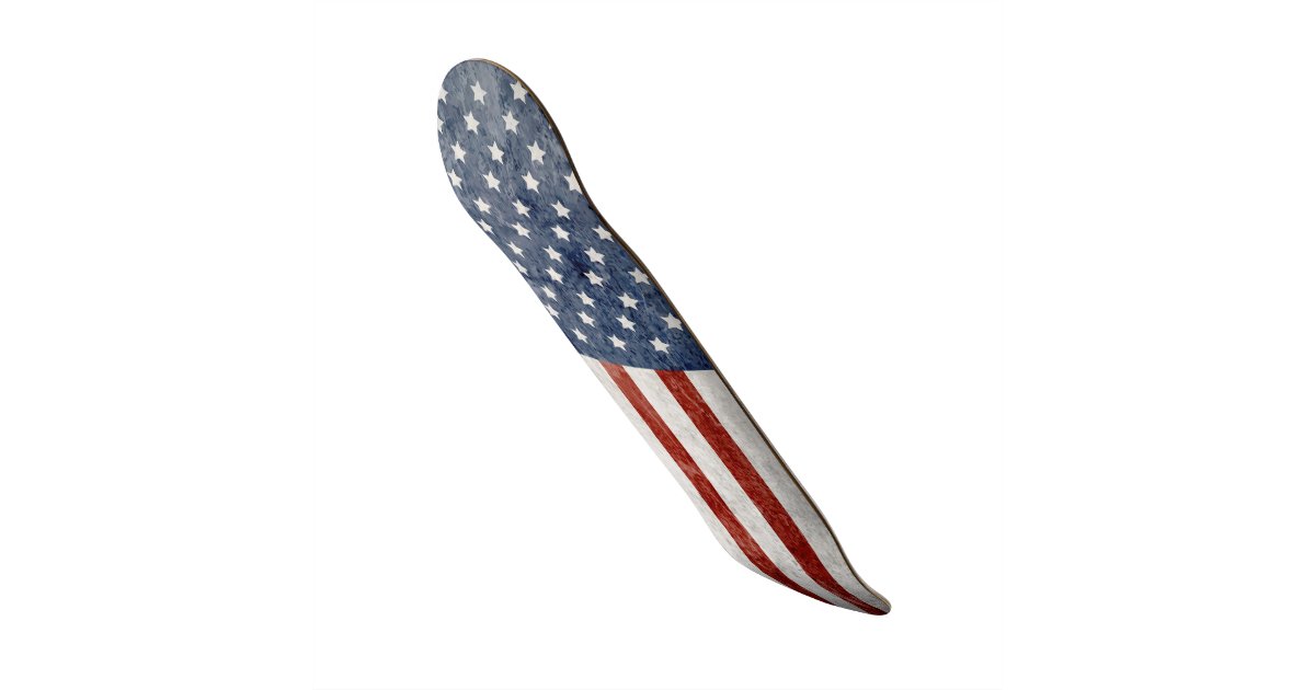 American flag skateboard | Zazzle.com