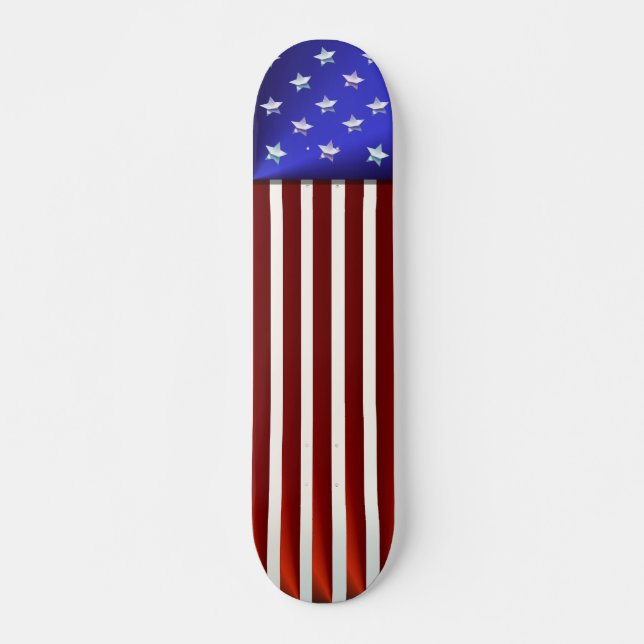 American Flag Skateboard (Front)