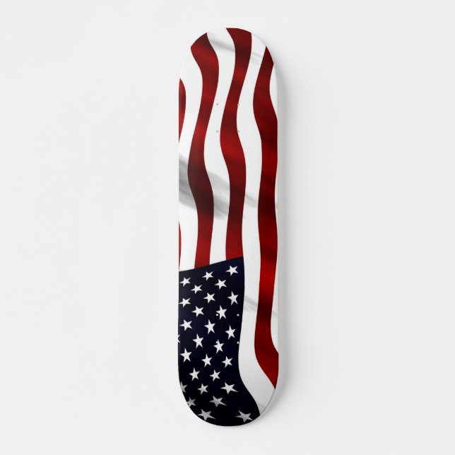 American flag skateboard (Front)