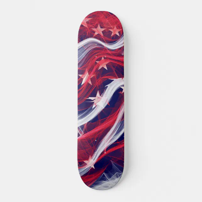 American flag skateboard | Zazzle