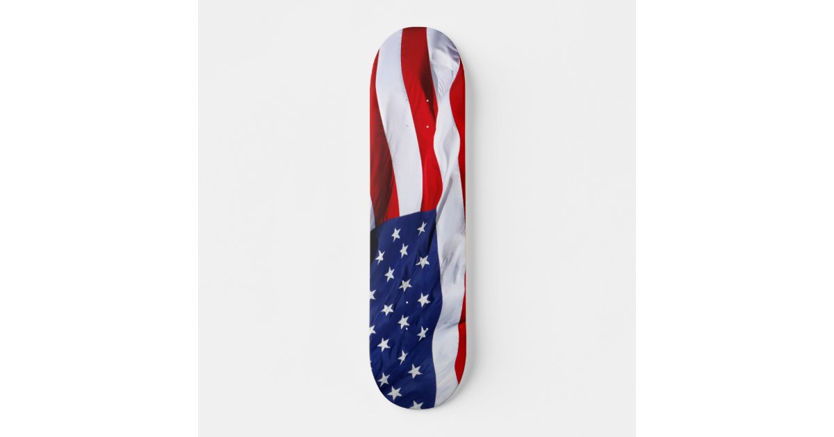 American Flag Skateboard Pro | Zazzle