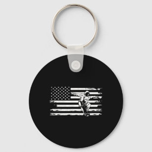 American Flag Skateboarding Clothing - Skateboard Keychain