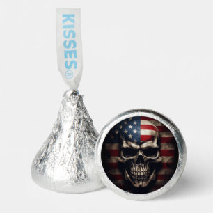 American Flag Skull  Hershey®'s Kisses®