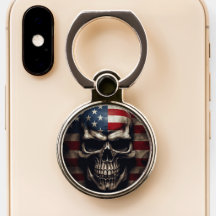 American Flag Skull