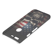 American Flag Skull  Uncommon Google Pixel Case (Top)