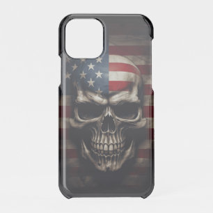American Flag Skull iPhone 11 Pro Case