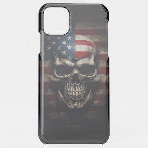 American Flag Skull iPhone 11 Pro Max Case