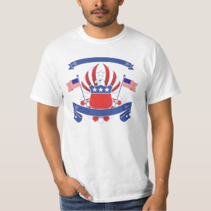 american flag slogan tee