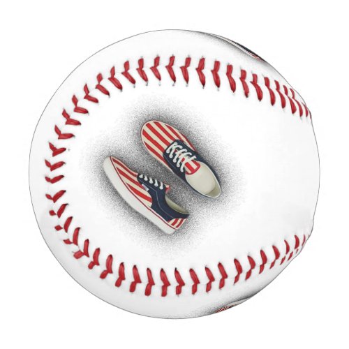 American Flag Sneakers Baseball