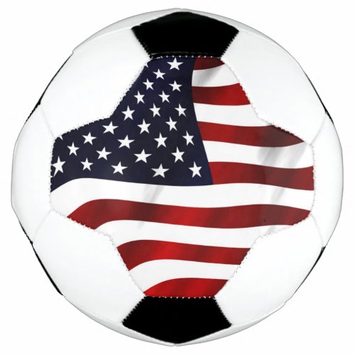 American Flag Soccer Ball