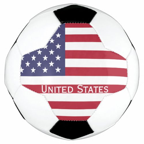 American Flag Soccer Ball