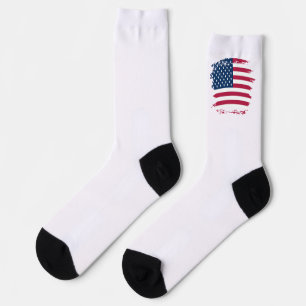 American flag socks