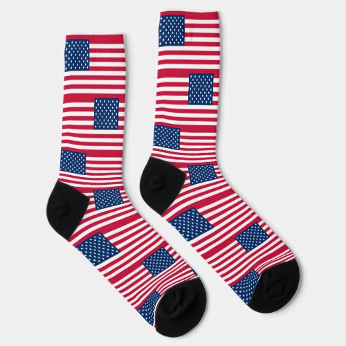 American Flag Socks USA
