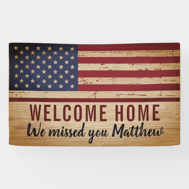 American Flag Soldier Military Welcome Home Party Banner Zazzle   American Flag Soldier Military Welcome Home Party Banner R4537be63f90846d98c29fc73bb6d3611 Jj7hi 736 