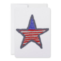 American Flag star