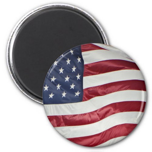 American FlagStar Spangled Banner red white blue Magnet