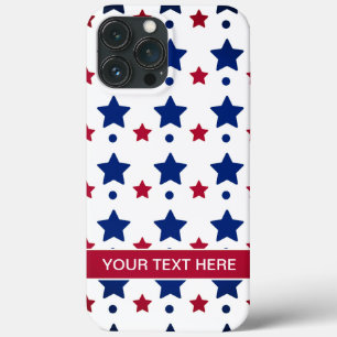 American Flag Stars iPhone 13 Pro Max Case