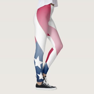 American Flag Stars on Blue, Red and White Stripes
