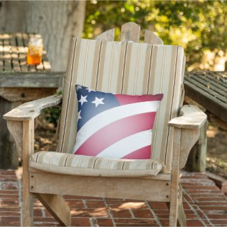 American Flag Stars, Stripes, Red, White and Blue